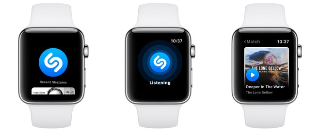 shazam app for smartwatch