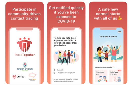 Singapore’s Tracetogether App